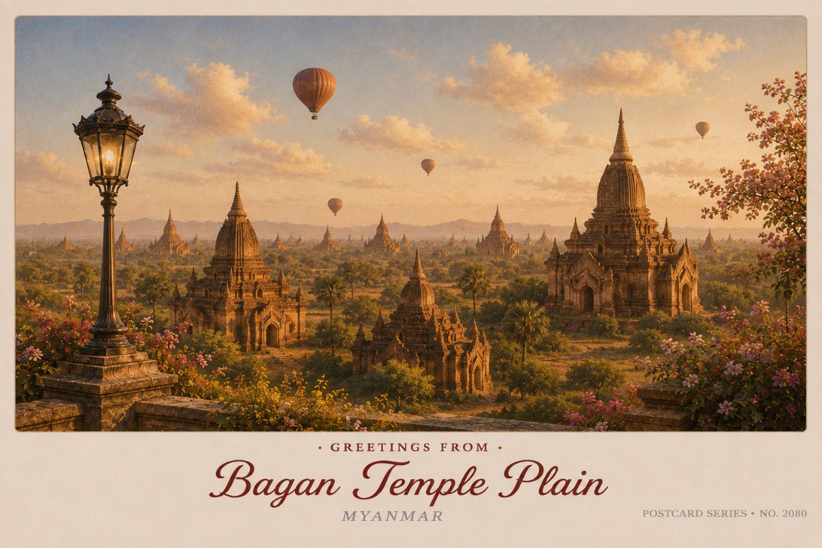 Bagan Temple Plain