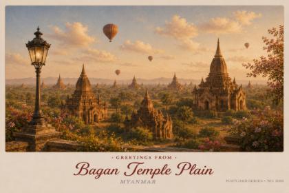 Bagan Temple Plain
