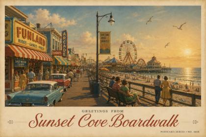 Sunset Cove Boardwalk