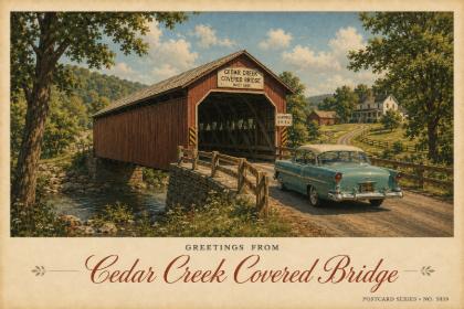 Cedar Creek Covered Bridge